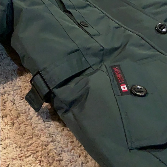 Forest Green Faux Fur Parka - Picture 6 of 16